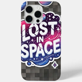 Lost in Space - Vibrant Galaxy Sticker iPhone 15 Pro Maxケース