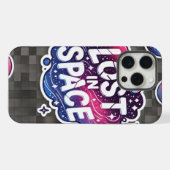 Lost in Space - Vibrant Galaxy Sticker iPhoneケース (裏面横)
