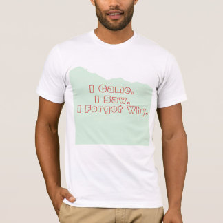 Lost in Style – 「理由を忘れた」Funny T-Shirt Tシャツ