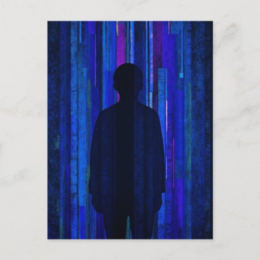 Lost in the Algorithm Blues ポストカード (正面)