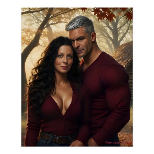 Lost in The Amber Glow of Autumn ポスター (正面)