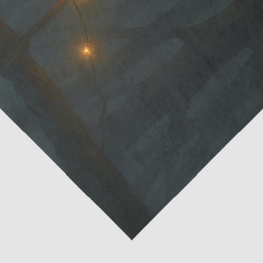 Lost in the Fog – Decoupage Paper with Teddy Bear 薄葉紙 (詳細)