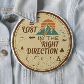 Lost in the Right Direction 缶バッジ (インサイチュ)