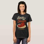 Lost In The Sauce Canned Funny Thanksgiving Food P Tシャツ (正面フル)