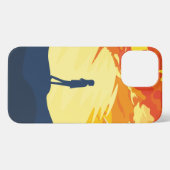 Lost in the Sunset Glow 🌅 iPhoneケース (裏面横)