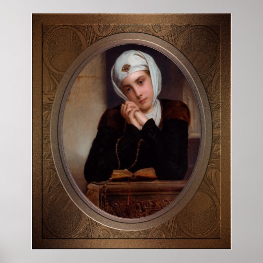 Lost in Thought by Henry Guillaume Schlesinger ポスター (正面)