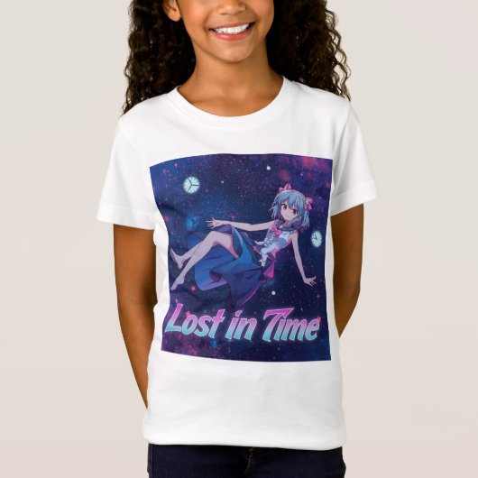 Lost in Time Aesthetic Barbie Tee Tシャツ (正面)