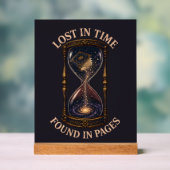 Lost In Time Found In Pages アクリルサイン (ニュートラル)