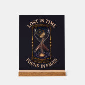 Lost In Time Found In Pages アクリルサイン (正面)