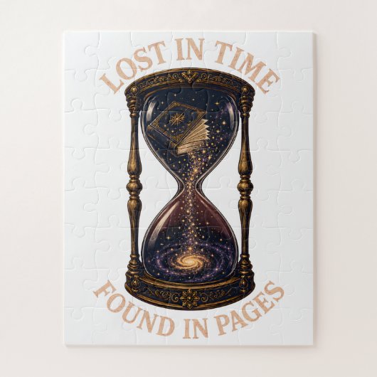 Lost In Time Found In Pages ジグソーパズル (縦)