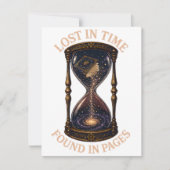 Lost In Time Found In Pages ノートカード (正面)