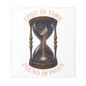 Lost In Time Found In Pages ノートパッド (正面)