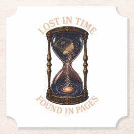 Lost In Time Found In Pages ペーパーコースター