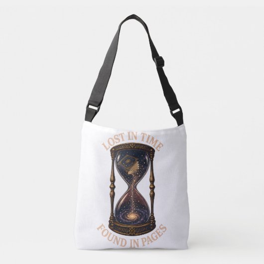 Lost In Time Found In Pages Crossbody バッグ (正面)