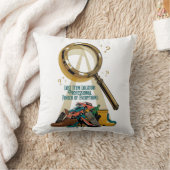 Lost Item Locator T Shirt, Professional Finder Mug クッション (ブランケット)