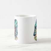 Lost Nah Just Exploring Santa Design コーヒーマグカップ (中央)