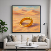Lost Ring - Pastel Painting Style Art ポスター