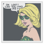 Lost Youth Found  • Sonic Kool Thing Riot Grrrl シール (正面)