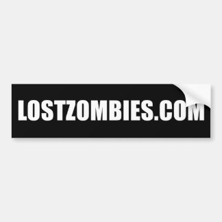 LOSTZOMBIES.COMのバンパーステッカー バンパーステッカー