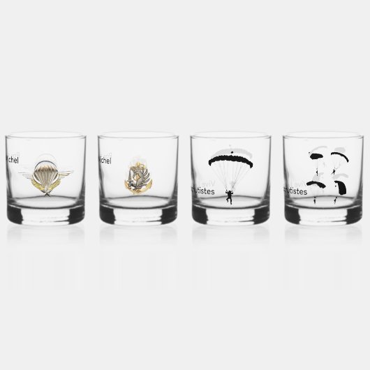lot de 4 verres "colonial" ウイスキーグラス (裏面)