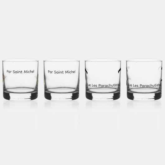 lot de 4 verres "colonial" ウイスキーグラス (左)