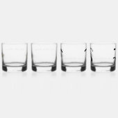 lot de 4 verres "colonial" ウイスキーグラス (右)