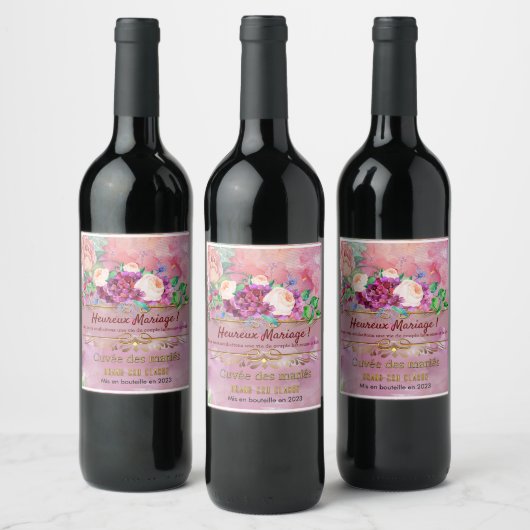 lot d'étiquettes pour bocaux ワインラベル (ボトル)