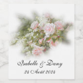 Lot d'étiquettes pour bocaux ワインラベル (シングルラベル)