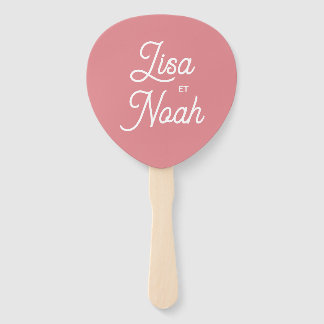 Lot d'éventails Colorus rose ハンドファン