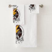 LOT SERVIETTE DE BAINS INFRASIC BLANC バスタオルセット (インサイチュ)