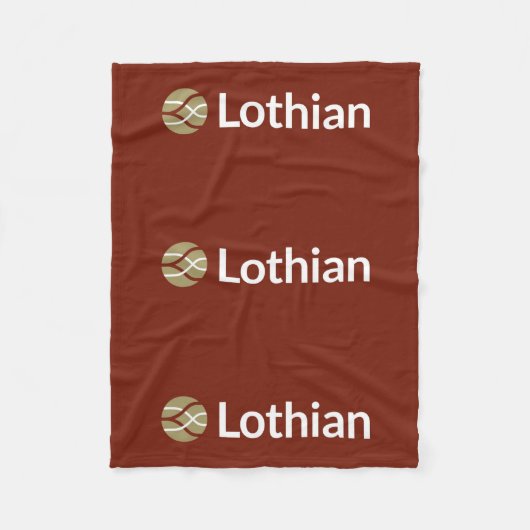 Lothian Throw Blanket  フリースブランケット (正面)