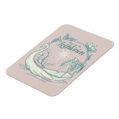 LOTHLORIEN™で会おう - 白鳥のボート マグネット (左側)