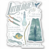 LOTHLORIEN™ 水彩コラージュ グラフィック シール (正面)