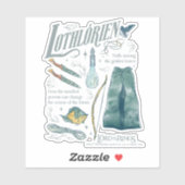 LOTHLORIEN™ 水彩コラージュ グラフィック シール (シート)