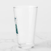 LOTHLORIEN™ 水彩コラージュ グラフィック タンブラーグラス (左)