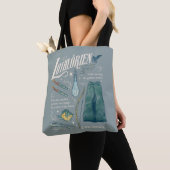 LOTHLORIEN™ 水彩コラージュ グラフィック トートバッグ (クローズアップ)