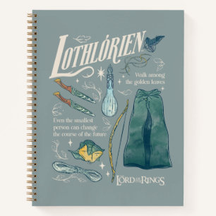 LOTHLORIEN™ 水彩コラージュ グラフィック ノートブック