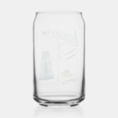 LOTHLORIEN™ Watercolor Collage Graphic ガラス缶 (裏面)