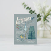 LOTHLORIEN™ Watercolor Collage Graphic ポストカード (スタンド正面)