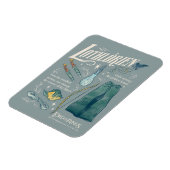 LOTHLORIEN™ Watercolor Collage Graphic マグネット (左側)