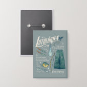 LOTHLORIEN™ Watercolor Collage Graphic 缶バッジ (正面/裏面)