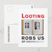 Loting Robs Us of Knowledge Postages ポストカード (正面/裏面)