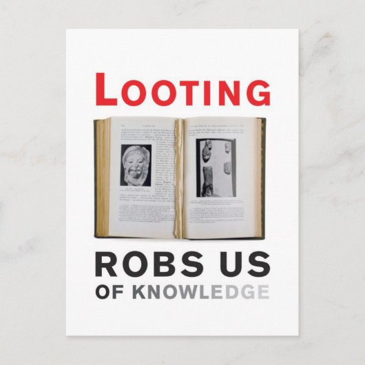 Loting Robs Us of Knowledge Postages ポストカード (正面)
