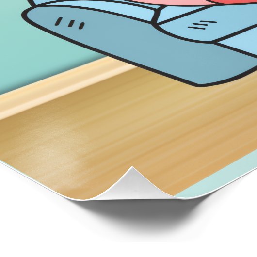 Lots of cuddles before barking ポスター (コーナー)