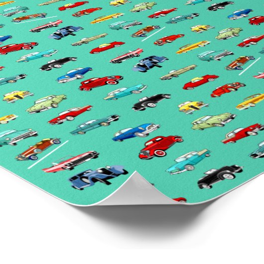 Lots of Retro Cars ポスター (角)