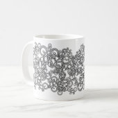 Lotsaのバイクのライトのサイクリストの飲み物のマグ コーヒーマグカップ (正面左)