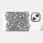 Lotsa Bikesカスタマイズ可能なiPhoneケース iPhoneケース (裏面横)