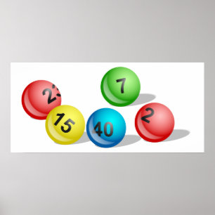 Lottery Balls ポスター
