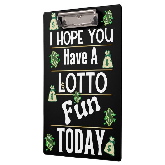 Lottery Scratch Ticket LOTTO Fun クリップボード (左)