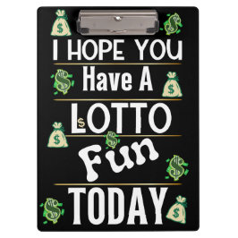 Lottery Scratch Ticket LOTTO Fun クリップボード